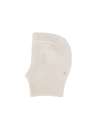 Passamontagna per neonati Bonpoint Kids bianco con logo ricamato PEBDA2025BO 002 BONPOINT KIDS 
