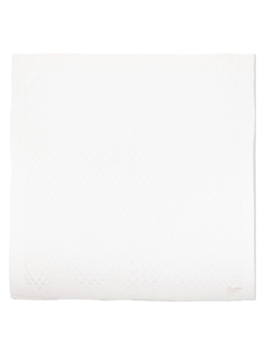 Coperta per neonati Bonpoint Kids bianca opaca con effetto a nido d'ape PEBDA2047CO 002 BONPOINT KIDS 