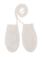 Guanti per neonati Bonpoint Kids bianchi con bordo a coste PEBDA2660MO 002 BONPOINT KIDS 