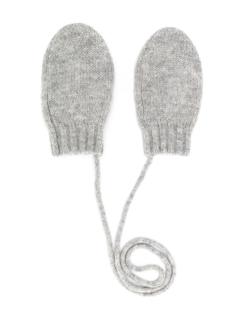 Guanti per neonati Bonpoint Kids grigi a manopola PEBDA2660MO 092 BONPOINT KIDS 