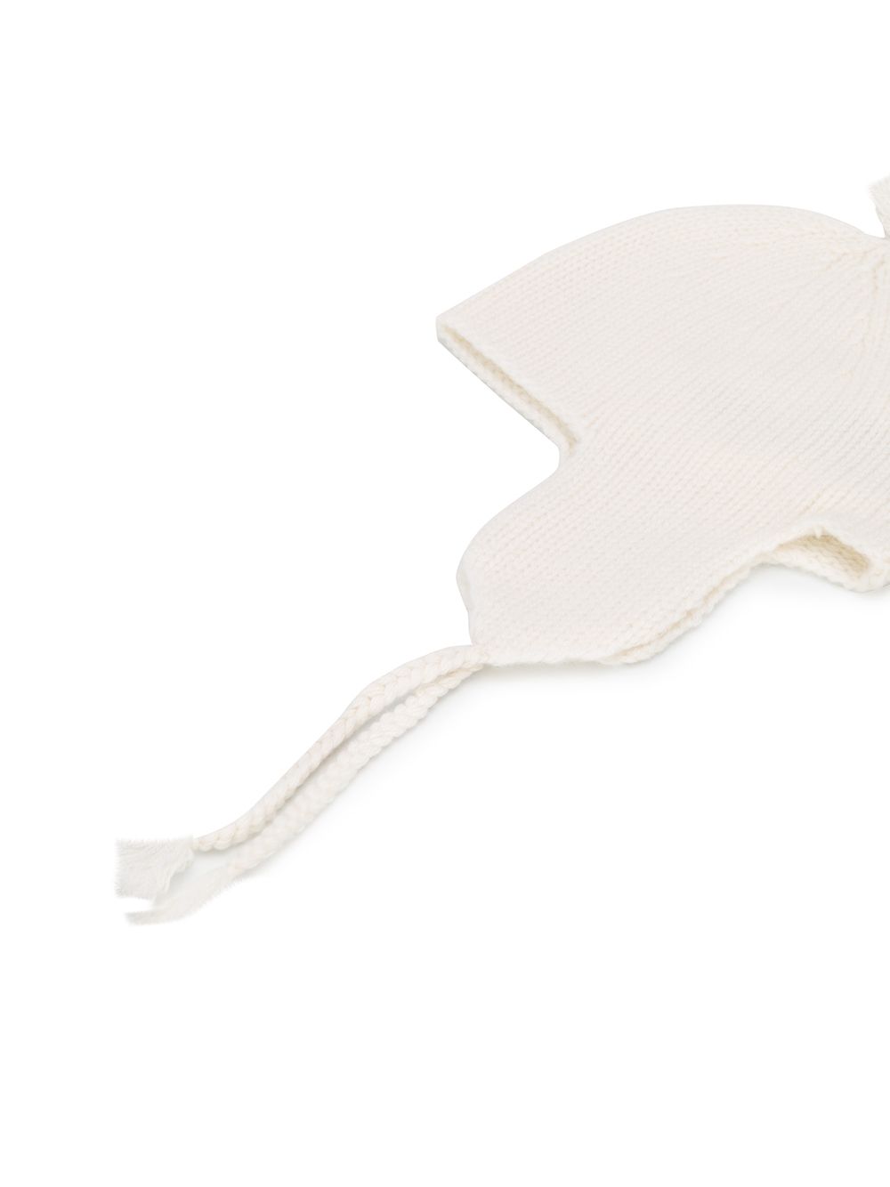 Berretto per neonata Bonpoint Kids bianco con dettaglio pompon PEBDA2737BO 002 BONPOINT KIDS 