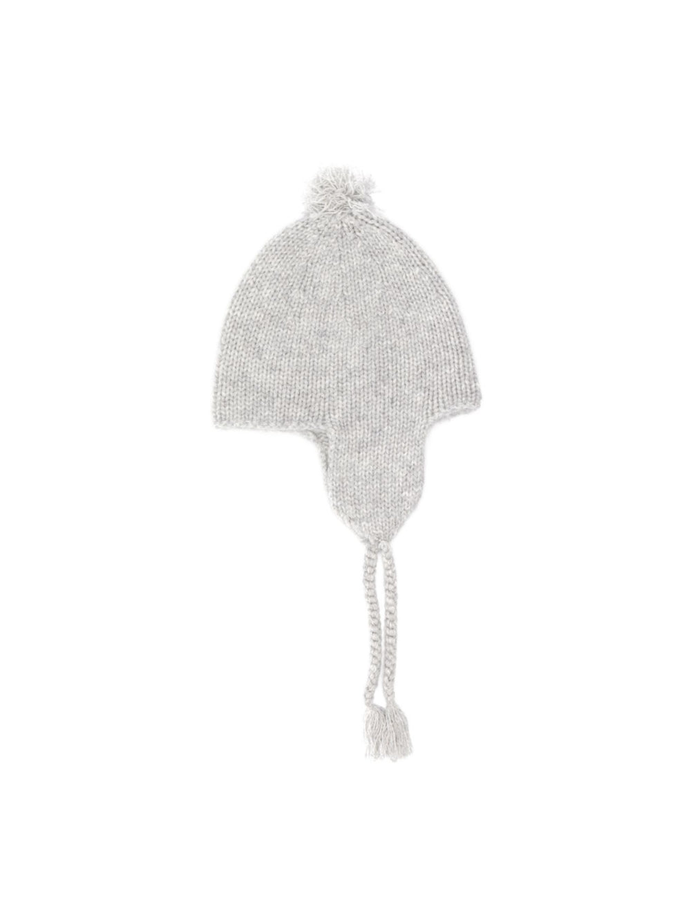 Berretto per neonato Bonpoint Kids grigio con dettaglio pompon PEBDA2737BO 092 BONPOINT KIDS 