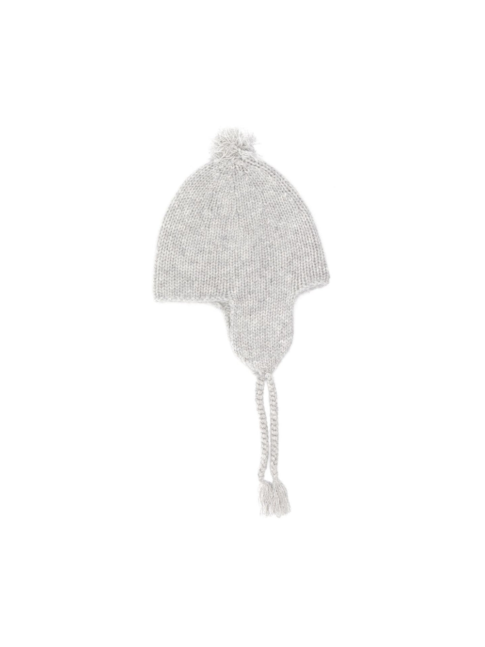 Berretto per neonato Bonpoint Kids grigio con dettaglio pompon PEBDA2737BO 092 BONPOINT KIDS 