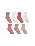 Set di sette paia di calzini per neonati Bonpoint Kids multicolore con polsini a coste PEBFVSEMAIN 124 BONPOINT KIDS 