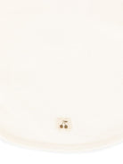 Bavaglino per neonati Bonpoint Kids bianco con targhetta logo PEBIOBAVOIR 002 BONPOINT KIDS 