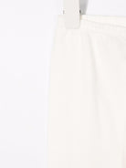 Pantaloni per neonati Bonpoint Kids bianchi con design affusolato PEBTI2037CA 002 BONPOINT KIDS 