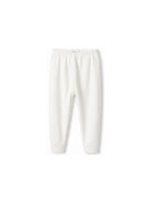 Pantaloni per neonati Bonpoint Kids bianchi con design affusolato PEBTI2037CA 002 BONPOINT KIDS 