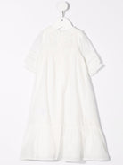 Abito battesimale per neonata Bonpoint bianco con cuffia e scarpine PEPARFUM 002 BONPOINT KIDS 