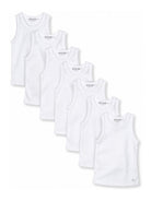 Set di sette canotte per neonati Bonpoint Kids bianche senza maniche PERBUNK00001 000 BONPOINT KIDS 
