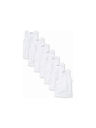 Set di sette canotte per neonati Bonpoint Kids bianche senza maniche PERBUNK00001 000 BONPOINT KIDS 