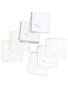Set quadrati per neonati Bonpoint bianco con ricamo (7 pezzi) PERPACK00004 000 BONPOINT KIDS 
