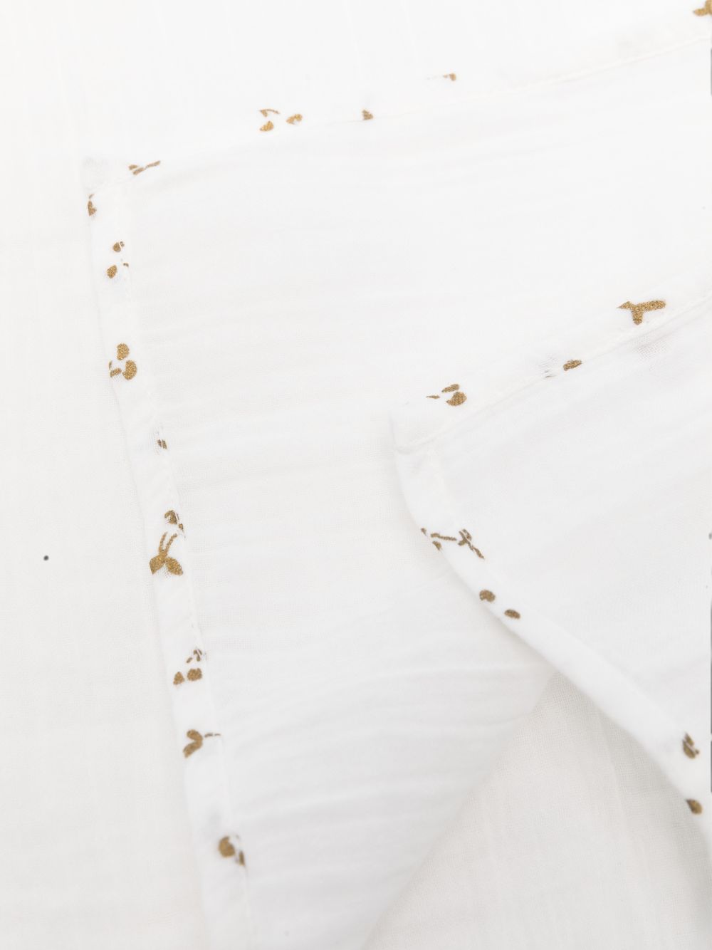 Set di bavaglini per neonati Bonpoint Kids bianco con stampa di ciliegie (set da due) PERPACW00003 632 BONPOINT KIDS 