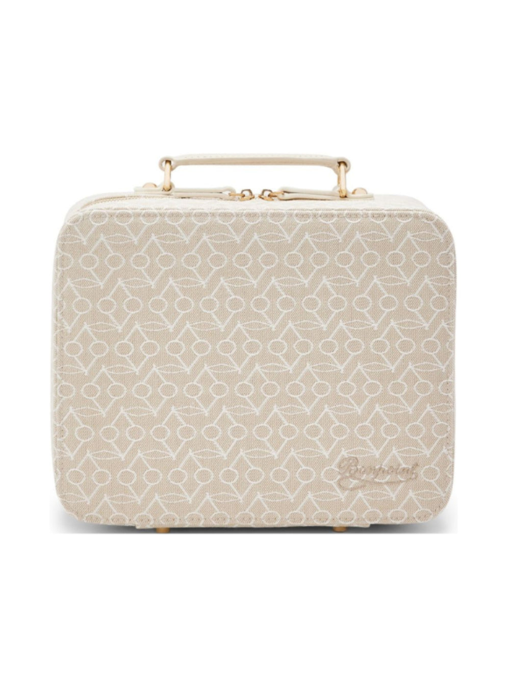 Borsa fasciatoio Bonpoint Kids beige con motivo monogramma all-over PERPBAW00001 060 BONPOINT KIDS 