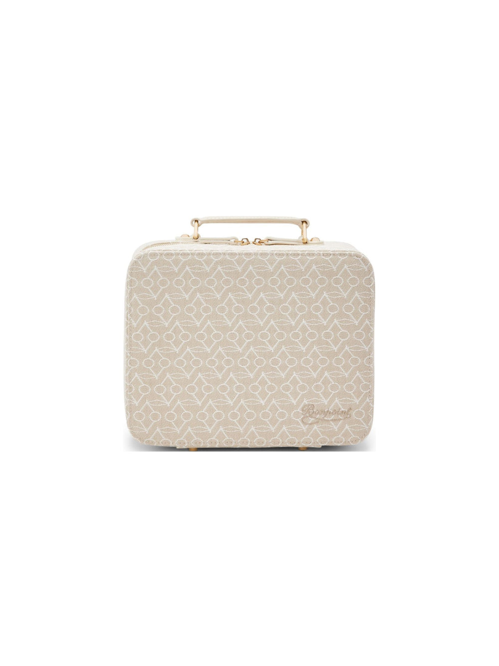 Borsa fasciatoio Bonpoint Kids beige con motivo monogramma all-over PERPBAW00001 060 BONPOINT KIDS 