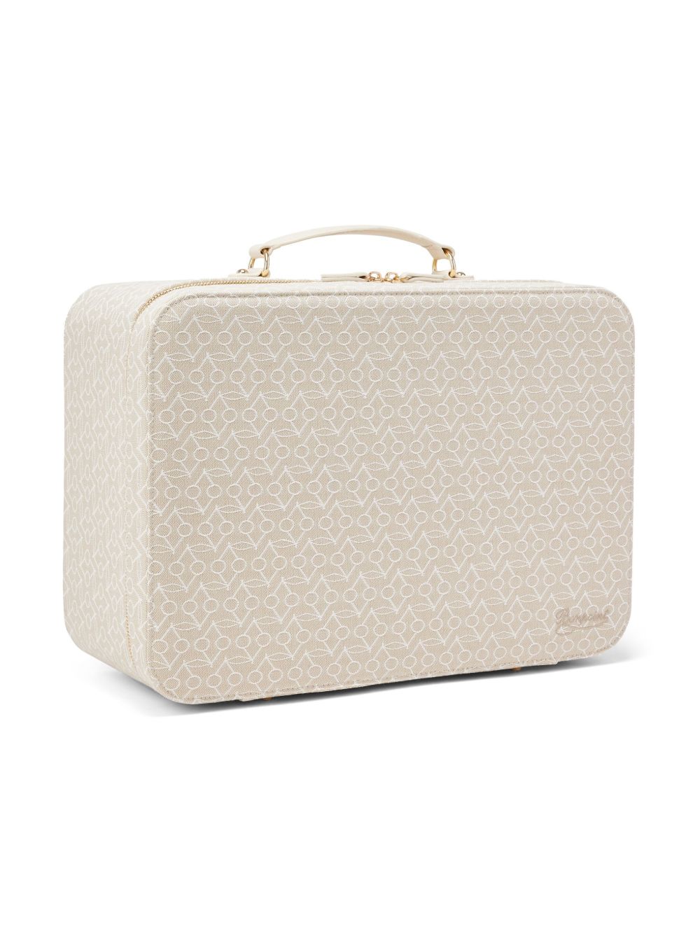 Borsa fasciatoio per neonati Bonpoint Kids beige chiaro con dettagli color oro PERPBAW00002 060 BONPOINT KIDS 