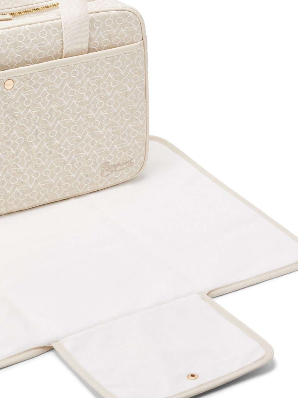 Borsa tote per neonati Bonpoint Denver Baby beige con motivo ciliegie PERPSEW00001 060 BONPOINT KIDS 