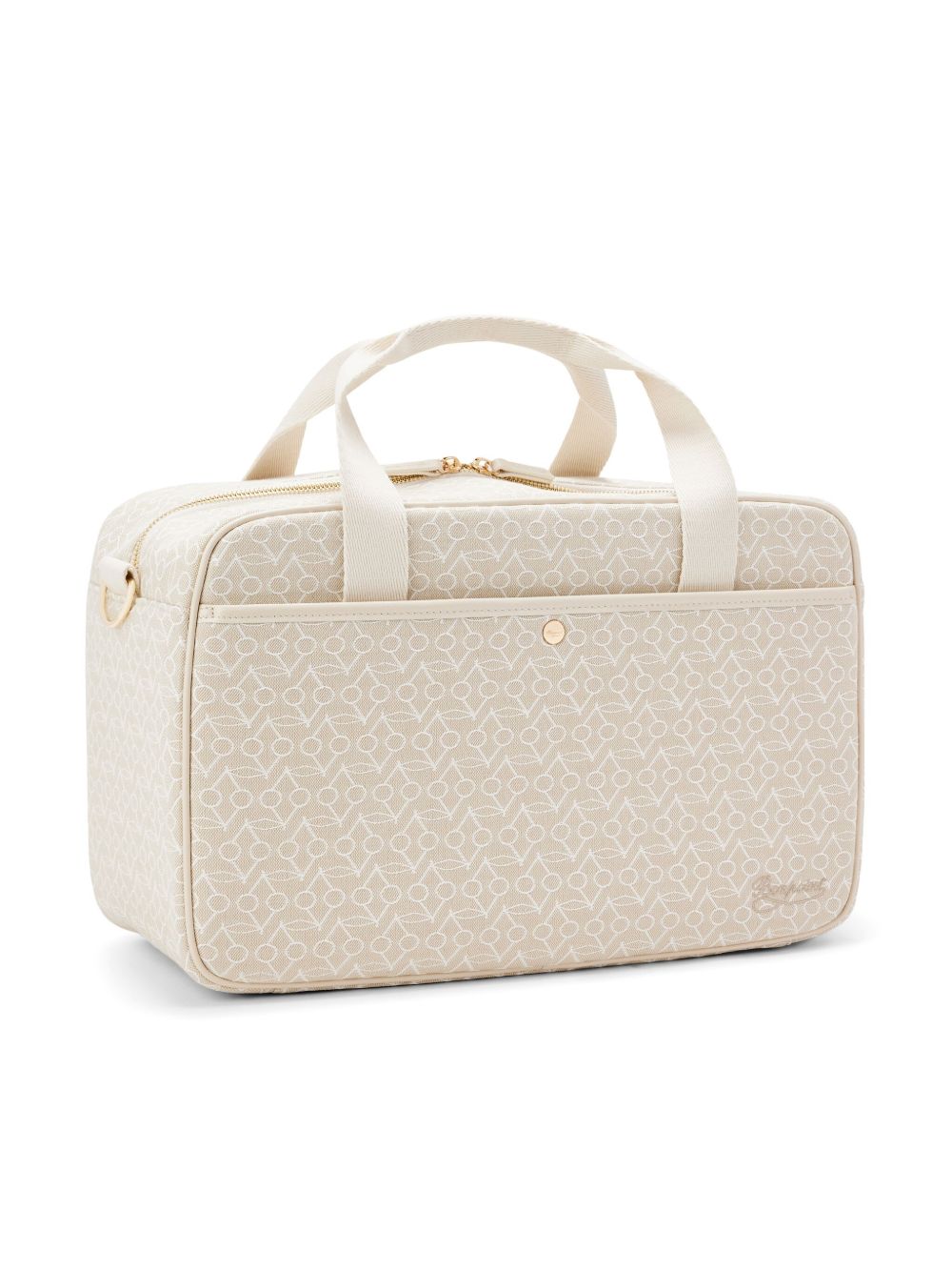 Borsa tote per neonati Bonpoint Denver Baby beige con motivo ciliegie PERPSEW00001 060 BONPOINT KIDS 
