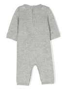 Tutina per neonati Bonpoint Kids grigia con logo ricamato sul davanti PERXSEK00001 192 BONPOINT KIDS 