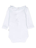 Body per neonati Bonpoint bianco con ricamo ciliegie sul colletto PEXUNKN0701 101 BONPOINT KIDS 