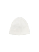 Berretto per neonati Bonpoint Kids bianco con ricamo logo PEZDIKN1901 002 BONPOINT KIDS 
