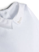 Body per neonati Bonpoint bianco con dettaglio logo ricamato PEZUNKN0101 101 BONPOINT KIDS 
