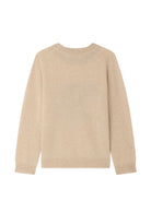 Maglione per bambino Bonpoint Kids beige con motivo orso sul davanti W06BJUK00014 160B BONPOINT KIDS 