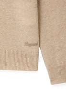 Maglione per bambino Bonpoint Kids beige con motivo orso sul davanti W06BJUK00014 160B BONPOINT KIDS 