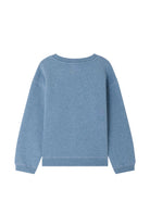 Felpa per bambino Bonpoint azzurra con logo sul davanti W06BSWK00005 116 BONPOINT KIDS 