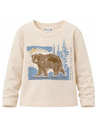 T-shirt per bambino Bonpoint beige con stampa grafica W06BTSK00010 160A BONPOINT KIDS 