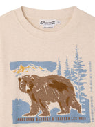 T-shirt per bambino Bonpoint beige con stampa grafica W06BTSK00010 160A BONPOINT KIDS 