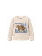 T-shirt per bambino Bonpoint beige con stampa grafica W06BTSK00010 160A BONPOINT KIDS 