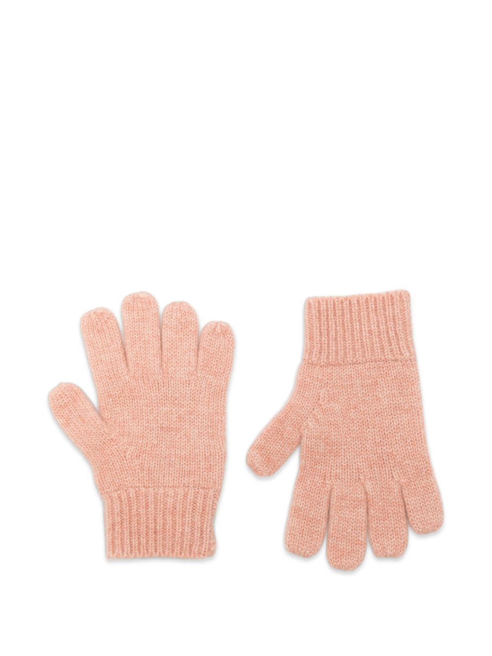 Guanti per bambina Bonpoint Kids rosa con design a maglia fine W06GACK00018 025D BONPOINT KIDS 