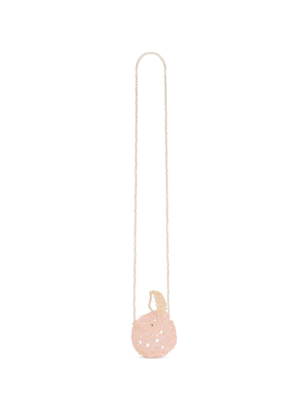Borsa a spalla per bambina Bonpoint Kids rosa a forma di ciliegia W06GBAW00004 021 BONPOINT KIDS 