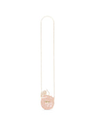 Borsa a spalla per bambina Bonpoint Kids rosa a forma di ciliegia W06GBAW00004 021 BONPOINT KIDS 