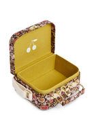 Borsa a spalla per bambina Bonpoint Kids marrone con motivo a ciliegie W06GBAW00006 558A BONPOINT KIDS 