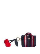 Portachiavi per bambina Bonpoint Kids blu con motivo ciliegie W06GDIL00001 051 BONPOINT KIDS 