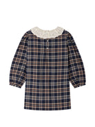 Abito per bambina Bonpoint Kids multicolore con design a quadri W06GDRW00009 370 BONPOINT KIDS 
