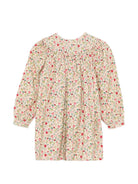 Abito per bambina Bonpoint Kids beige con stampa floreale all-over W06GDRW00020 524B BONPOINT KIDS 