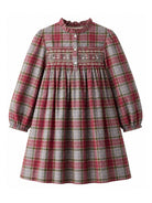 Abito Maddalina per bambina Bonpoint Kids rosso con motivo a quadri W06GDRW00023 381 BONPOINT KIDS 