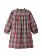 Abito Maddalina per bambina Bonpoint Kids rosso con motivo a quadri W06GDRW00023 381 BONPOINT KIDS 