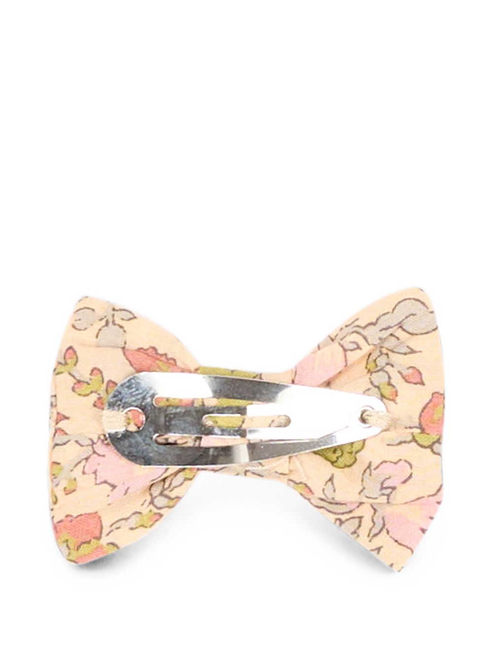 Set di due fermagli per bambina Bonpoint beige con stampa floreale W06GHAW00001 523B BONPOINT KIDS 