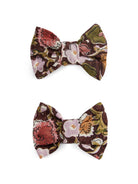 Fermagli per capelli per bambina Bonpoint Kids multicolore con stampa a fiori W06GHAW00004 558A BONPOINT KIDS 