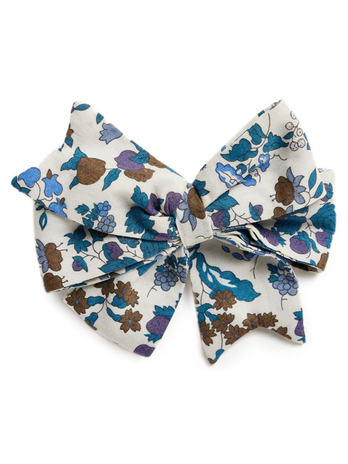 Fermaglio per capelli per bambina Bonpoint Kids multicolore con stampa floreale W06GHAW00008 516 BONPOINT KIDS 