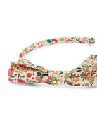 Cerchietto per capelli per bambina Bonpoint Kids beige con stampa a fiori W06GHAW00009 524 BONPOINT KIDS 