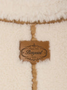 Cappotto per bambina Bonpoint Kids beige con trama effetto shearling W06GOUW00019 067B BONPOINT KIDS 