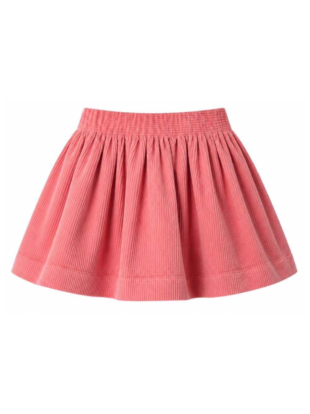 Gonna per bambina Bonpoint Kids rosa con trama a coste W06GSKW00009 028 BONPOINT KIDS 