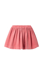 Gonna per bambina Bonpoint Kids rosa con trama a coste W06GSKW00009 028 BONPOINT KIDS 