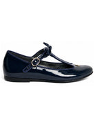Ballerine Joyce per bambina Bonpoint Kids blu con finitura lucida W06GSOL00011 076 BONPOINT KIDS 