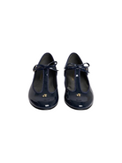Ballerine Joyce per bambina Bonpoint Kids blu con finitura lucida W06GSOL00011 076 BONPOINT KIDS 