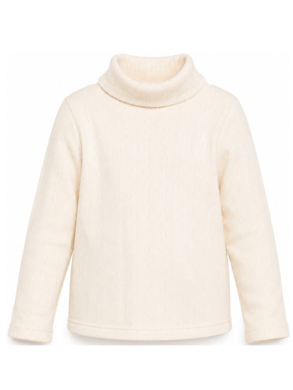 Maglione leggero per bambina Bonpoint Kids beige con dettaglio a trecce W06GTSK00005 003 BONPOINT KIDS 